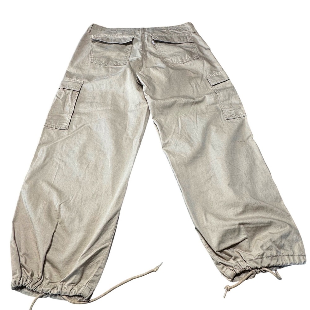 Levi's Cargo Pants Womens 32 '94 Baggy Khaki Tan Cotton Y2K Streetwear